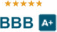 "A+" Rating with the Better Business Bureau