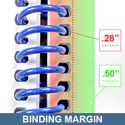 Spiral Binding Margin