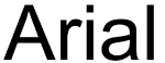 Arial is a modern standard, and for that reason, is considered overused and uninspired.