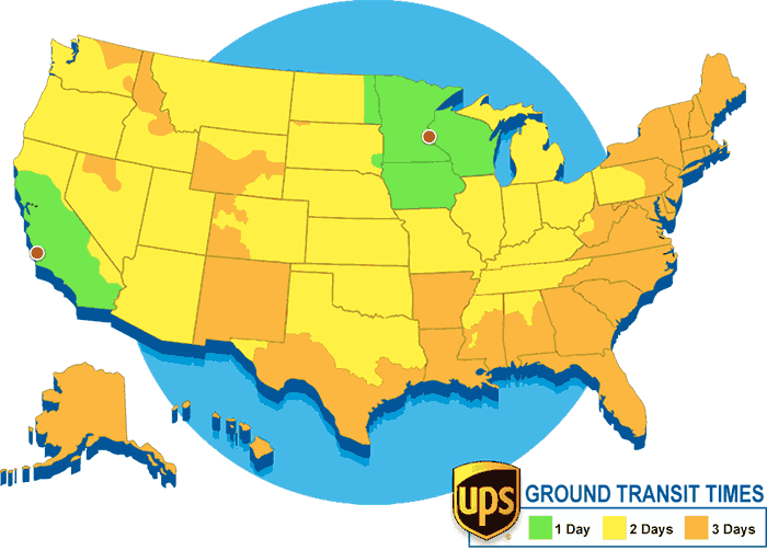 Shipping Map