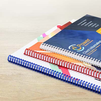 Spiral Coil Bound Books | Color Vision Printing