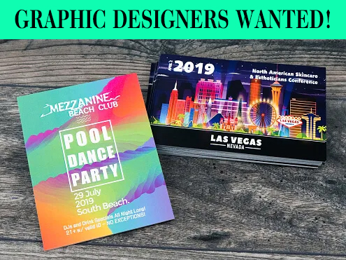 Graphic Designers Wanted!