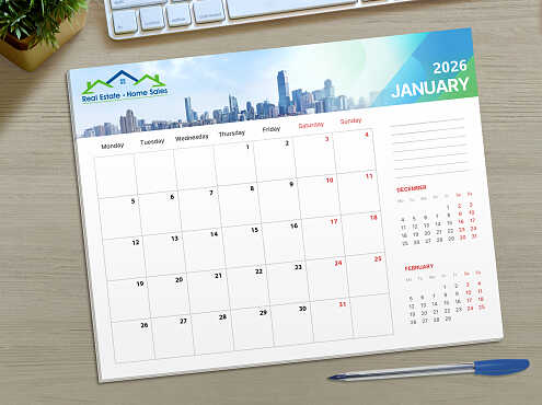 Padded Desk Calendars