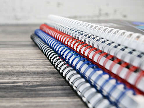 Wire-o binding colors