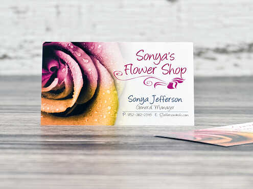 Business Card - 0.25 inch Corner Rounding