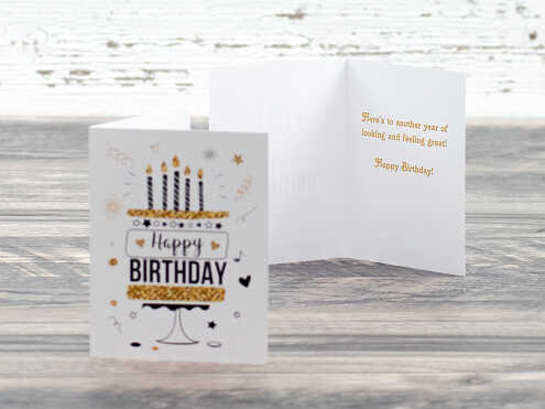 Happy Birthday Card - Inside