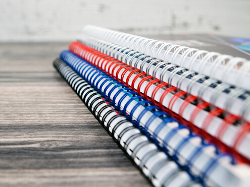 Custom book binding colors