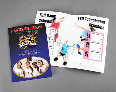 Sporting Event Programs