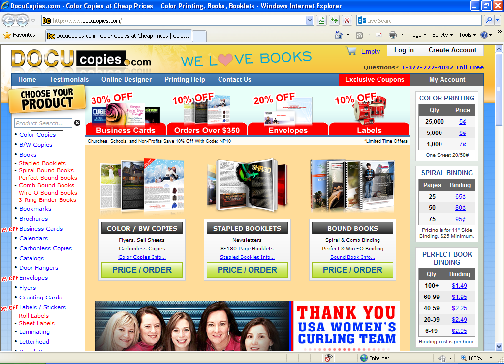 online printing and cheap color copies book and booklet printing